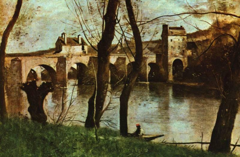 Jean-Baptiste Camille Corot Le Pont de Mantes